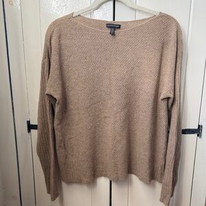 Eileen Fisher Classic Beige Sweater